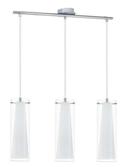 Pinto Three Light Pendant in Chrome (217|89833A)