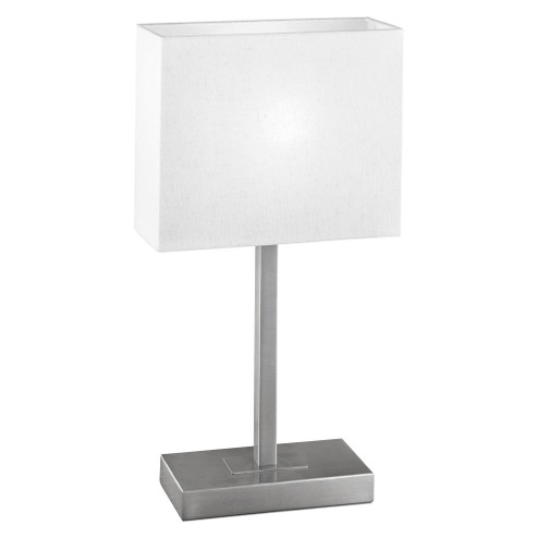 Pueblo One Light Table Lamp in Matte Nickel (217|87598A)