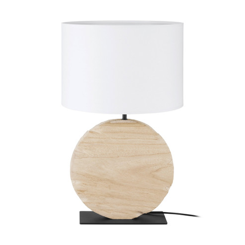 Contessore One Light Table Lamp in Black / Wood (217|39916A)