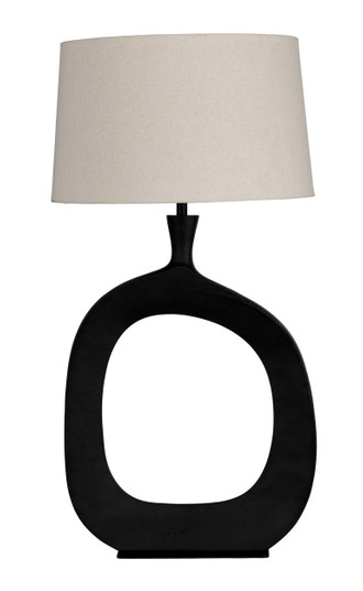 Diezma One Light Table Lamp in Black (217|390424A)