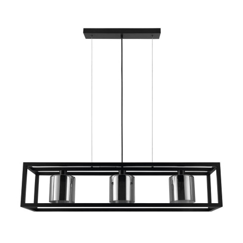 Brisling Three Light Pendant in Black (217|390175A)
