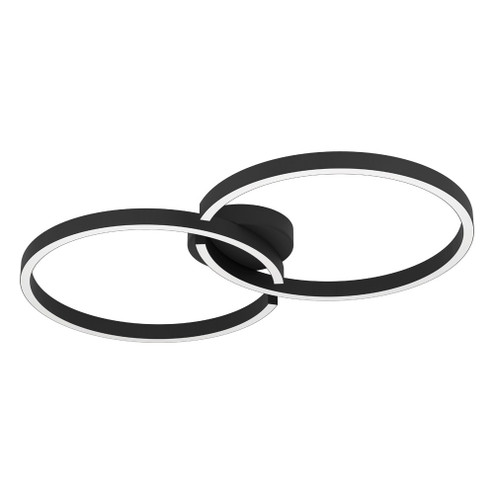 Amandolo LED Ceiling Mount in Black (217|206285A)