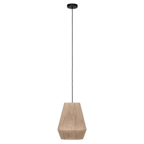 Alderney One Light Pendant in Black (217|206082A)
