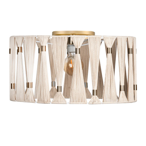 Macclenny One Light Ceiling Mount in Brushed Brass (217|205822A)