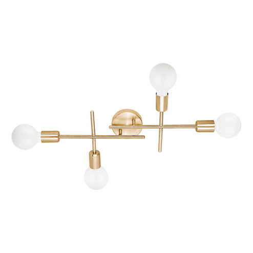 Avondale Four Light Wall/Ceiling Light in Brushed Gold (217|205769A)