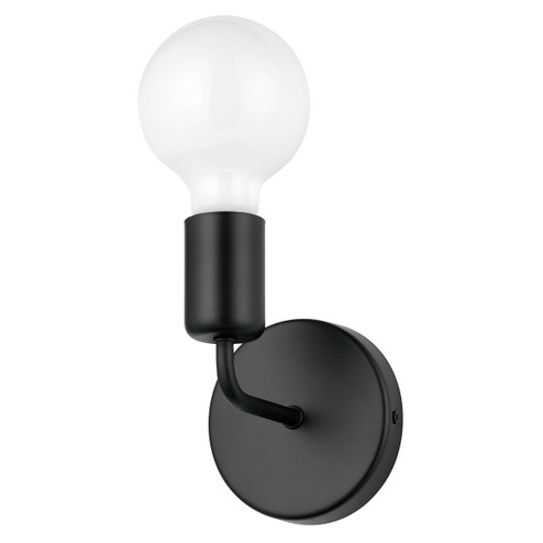 Avondale One Light Wall Sconce in Matte Black (217|205335A)