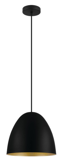 Sarabia One Light Pendant in Black (217|204315A)