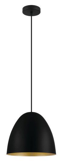 Sarabia One Light Pendant in Black (217|204315A)