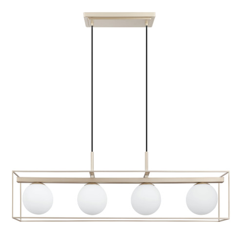 Vallaspra LED Linear Pendant in Champagne (217|204215A)