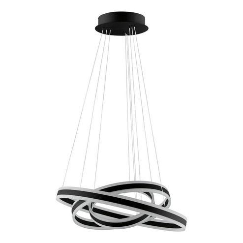 Tonarella LED Pendant in Black (217|203651A)
