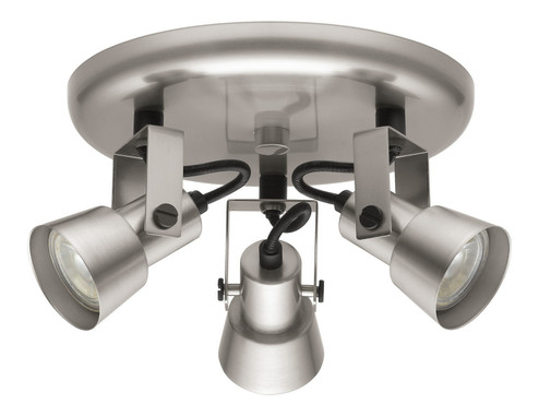 Trillo Three Light Ceiling Track Light in Matte Nickel (217|203222A)