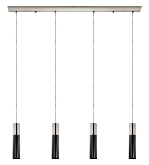 Villora Four Light Pendant in Matte Nickel (217|202301A)