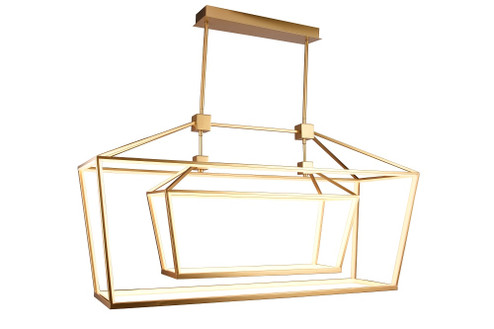 Park Ave. LED Chandelier in Gold (192|HF9413-GLD)
