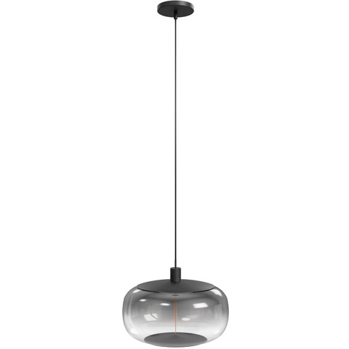 Monaco One Light Pendant in Black (192|HF9170-BK)
