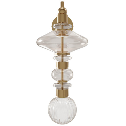 Avra LED Wall Sconce in Aged Brass (192|HF8900-AB)