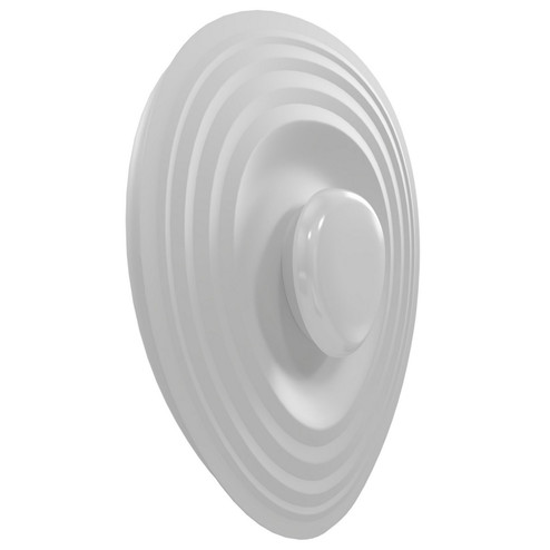 Cosmopolitan LED Wall Sconce in White (192|HF7997-WHT)