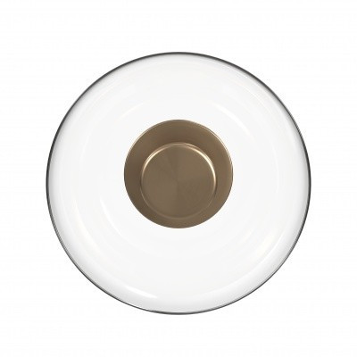 Cosmopolitan LED Wall Sconce in Aged Brass (192|HF7916-AB)