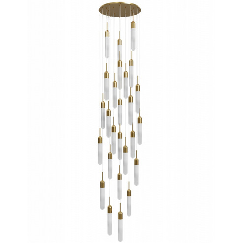 Tribeca 25 Light Pendant in Aged Brass (192|HF7425-AB)