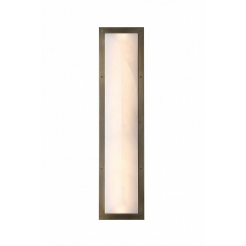 Sedona One Light Wall Sconce in Alabster / Aged Brass (192|HF2971-AB)