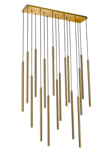 Filmore Ave. LED Pendant in Aged Brass (192|HF2802-AB)
