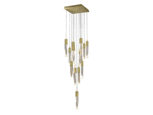 Aspen LED Pendant in Brushed Brass (192|HF1905-13-AP-BB)