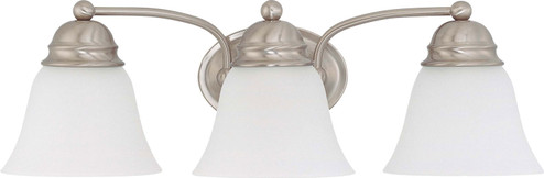 Empire Three Light Vanity in Brushed Nickel (72|60-3266)