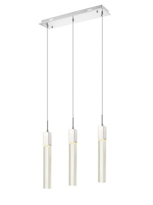 The Original Glacier LED Pendant in Polished Chrome (192|HF1900-3-GL-CH-C)
