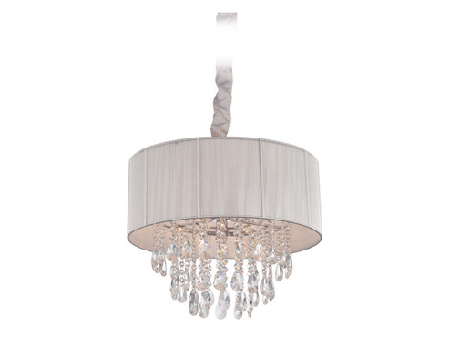 Vineland Ave. Five Light Chandelier in Silver Silk String (192|HF1506-SLV)