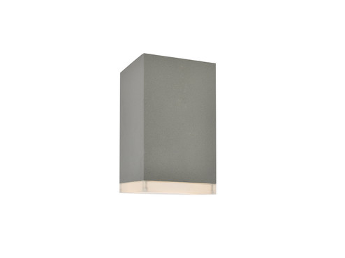 Avenue Outdoor LED Outdoor Flushmount in Silver (192|AV9888-SLV)