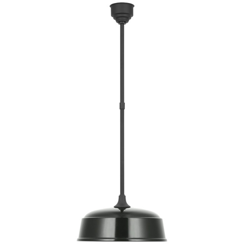 Academy Barn Light LED Pendant in Matte Black (268|TOB 5812MBK-G)
