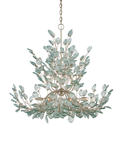 Baobab 12 Light Chandelier in Clear/Contemporary Silver Leaf/Contemporary Silver (142|9000-1294)