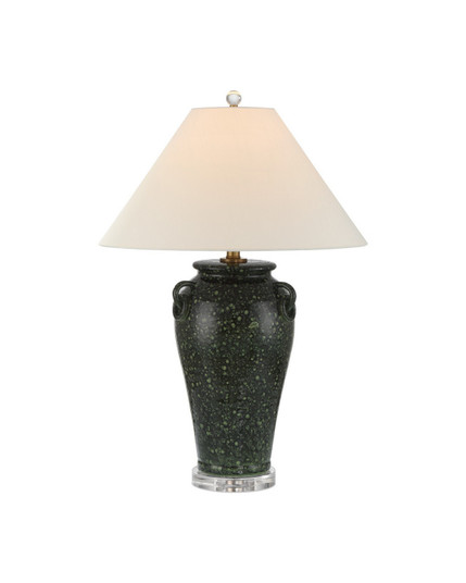 Junko One Light Table Lamp in Green/Clear (142|6000-1032)