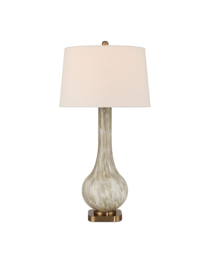 Bombon One Light Table Lamp in Pale Brown/Off-White/Antique Brass (142|6000-1025)