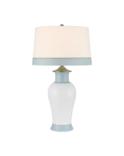 Kora One Light Table Lamp in White/Light Blue (142|6000-1026)