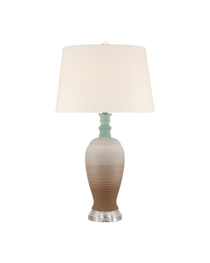 Happy 80's One Light Table Lamp in Brown/Light Blue/Clear (142|6000-1024)
