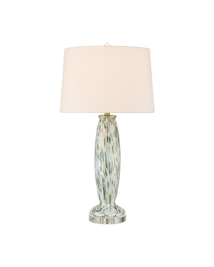 Motte Table Lamp One Light Table Lamp in White / Green / Pale Pink / Clear (142|6000-1013)