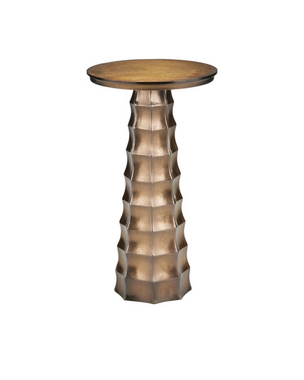 Gridiron Drinks Table in Antique Brass (142|4000-0229)