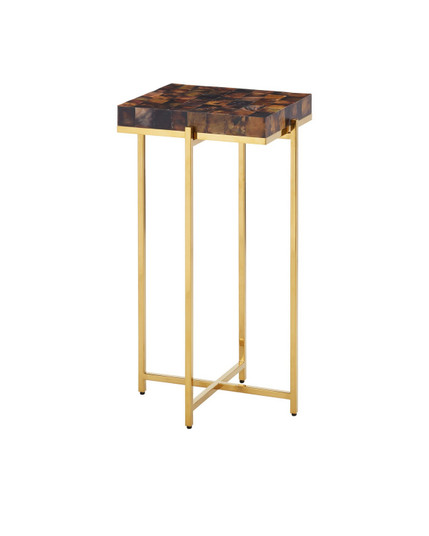 Casey Accent Table in Natural/Brass (142|4000-0226)