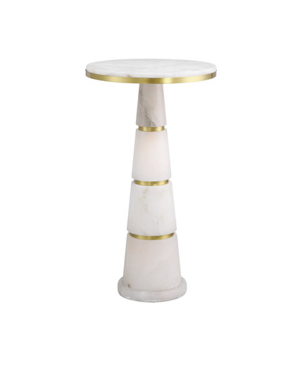 Eleanora Drinks Table in Natural/Natural Brass (142|3000-0320)
