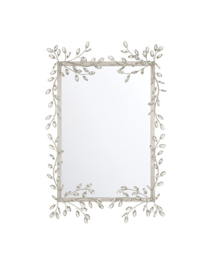 Forget-Me-Not Mirror in Clear / Silver Leaf (142|1000-0162)