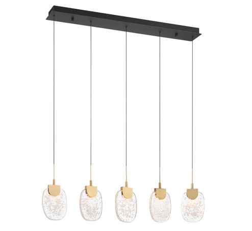 Castelo LED Chandelier in Matte Black (541|12292-02)