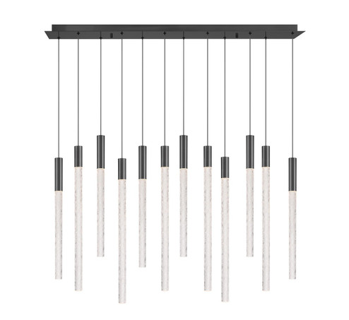 Gravina LED Chandelier in Brushed Gun Metal (541|12275-048)