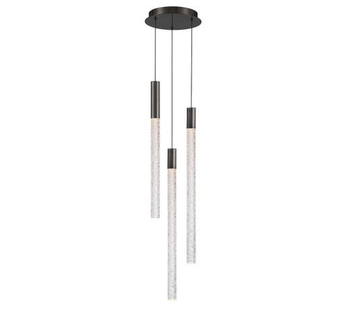 Gravina LED Chandelier in Brushed Gun Metal (541|12270-048)