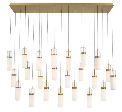 Verona LED Chandelier in Painted Antique Brass (541|12249-030)
