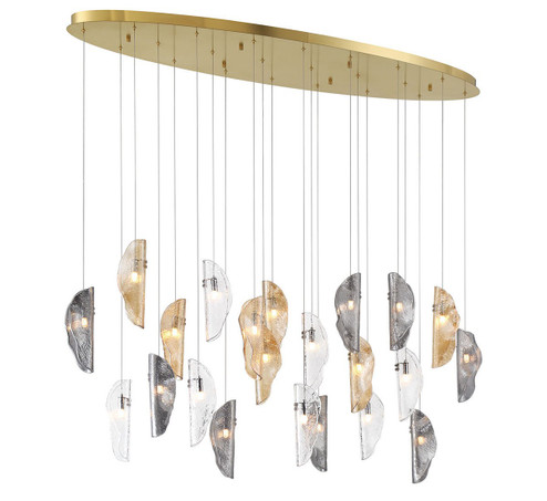 Sorrento LED Chandelier in Gold (541|12220-023-07)