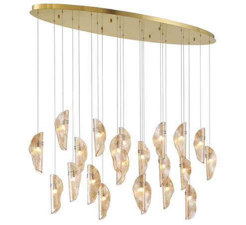 Sorrento LED Chandelier in Gold (541|12220-018-07)