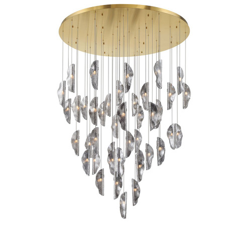 SORRENTO LED Chandelier in Plated Brushed Gold (541|12219-019-07)