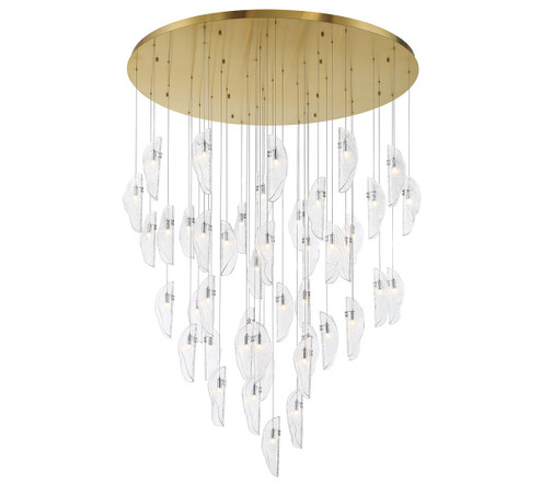 SORRENTO LED Chandelier in Plated Brushed Gold (541|12219-017-07)