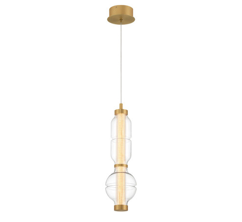 Milazzo LED Pendant in Antique Brass (541|12186-030)