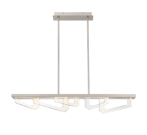Arezzo LED Chandelier in Painted Brushed Champagne (541|12178-041)